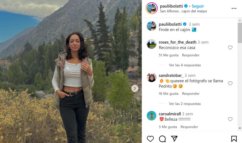 Paula Bolatti encendió los rumores de romance con Pedro Astorga.