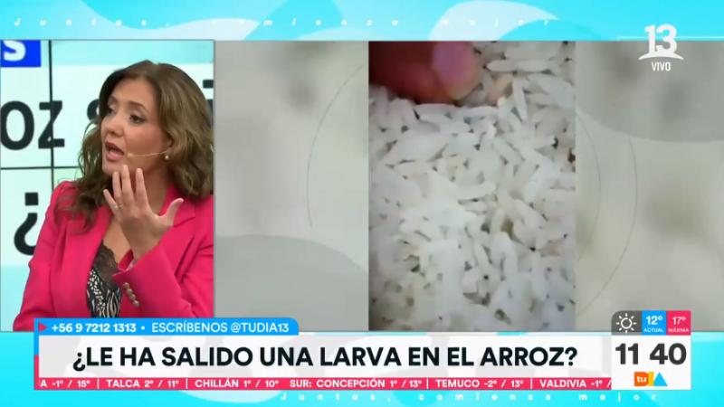 ¿Le han aparecido larvas en el arroz? - Créditos: Tu Día