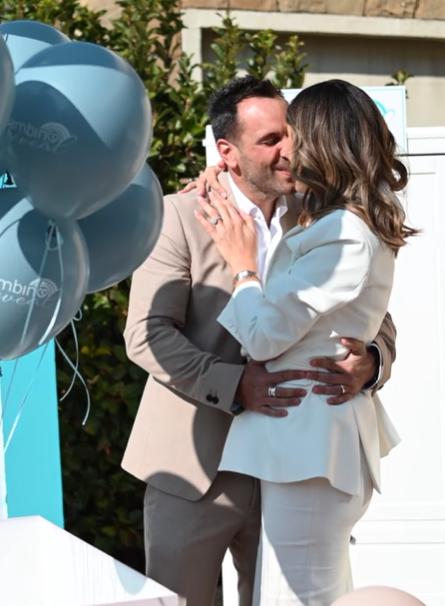 Vanesa Borghi se convertirá en madre de un niño.