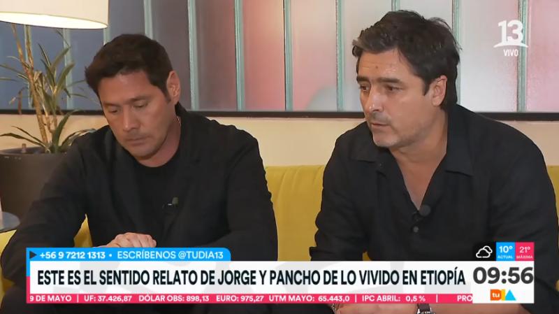 Jorge Zabaleta y Pancho Saavedra - Créditos: Tu Día