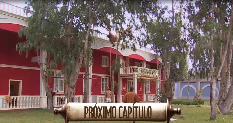 Las acrobacias de Pangal Andrade como Tarzán