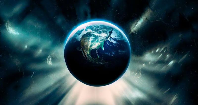Ilustración de la Tierra. Créditos: imagen generada con IA