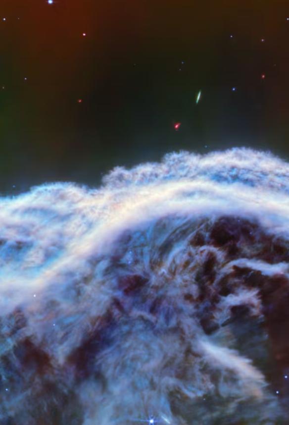 imagen tomada por James Webb. Créditos: ESA