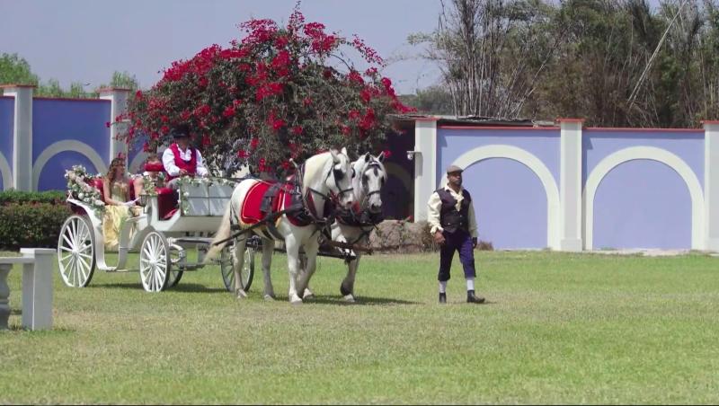 Carroza trajo a dos participantes en Ganar o Servir