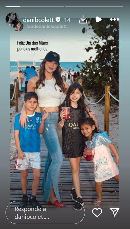 Daniela Colett de Ganar o Servir vía Instagram