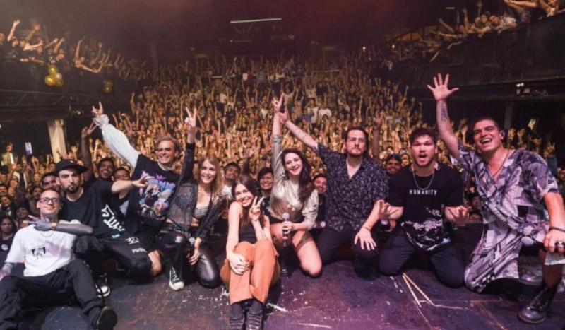 Kudai en su gira de regreso en el Club Chocolate, Santiago