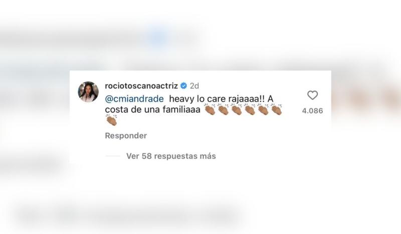 Rocío Toscano lanzó duro insulto contra Camila Andrade