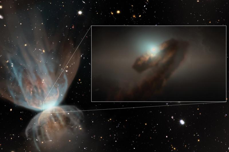 Estrella FU Orionis. Créditos: NASA