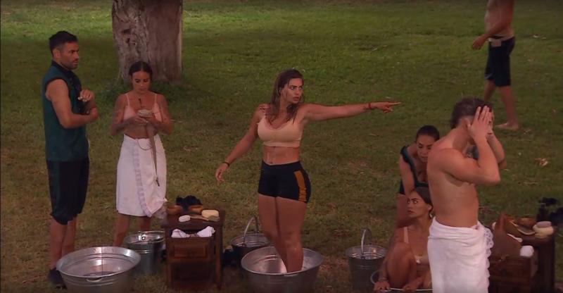 Faloon trató de hacer callar a Fran Maira con un grito