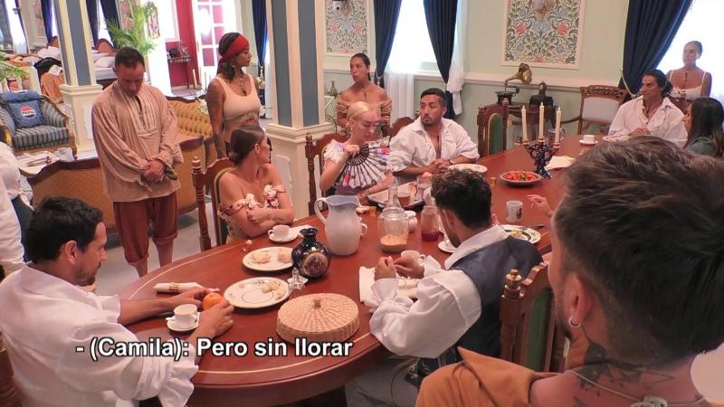 Camila provoca a Mariela en Ganar o Servir