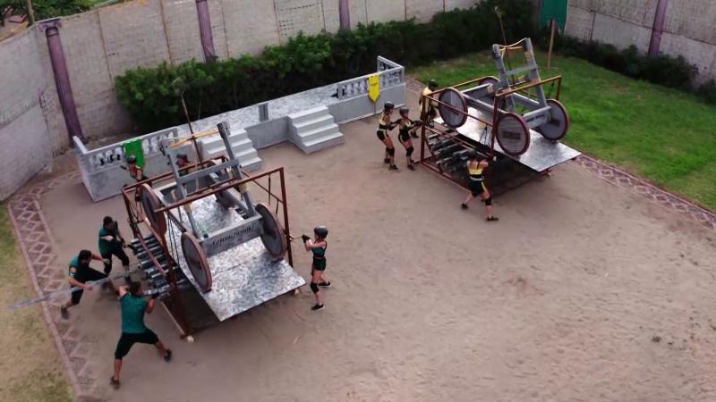 Primera prueba de equipos de Ganar o Servir