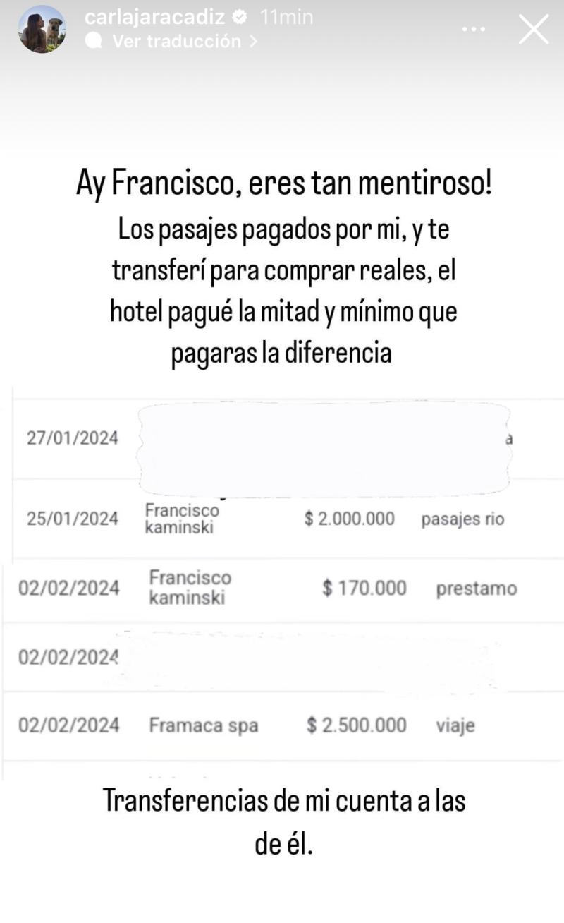 Carla Jara - Instagram