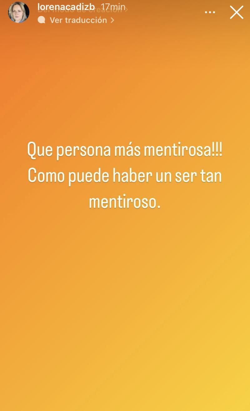 Lorena Cádiz, ex suegra de Francisco Kaminski - Instagram