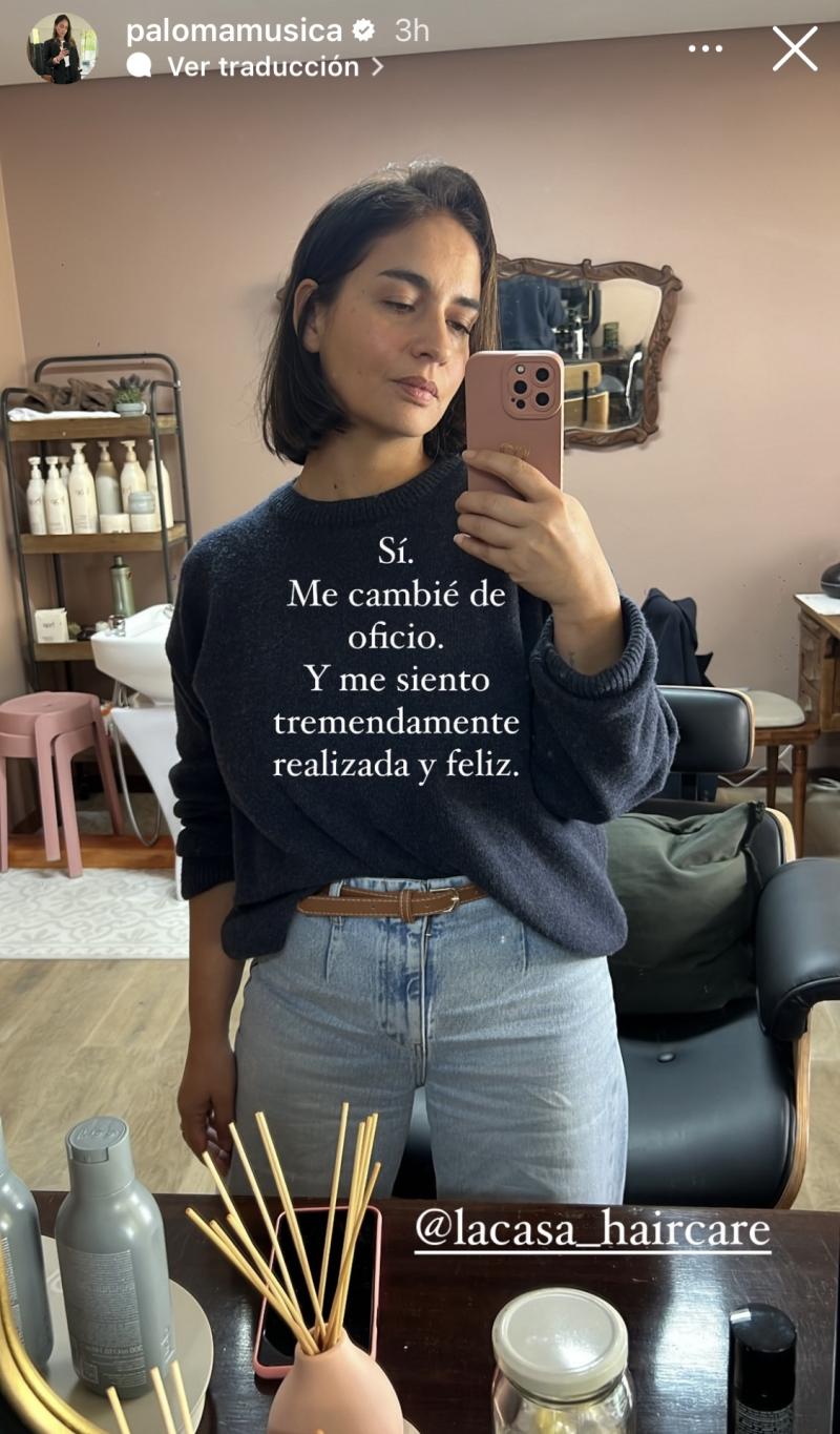 Paloma Soto abrió su propia peluquería - Instagram