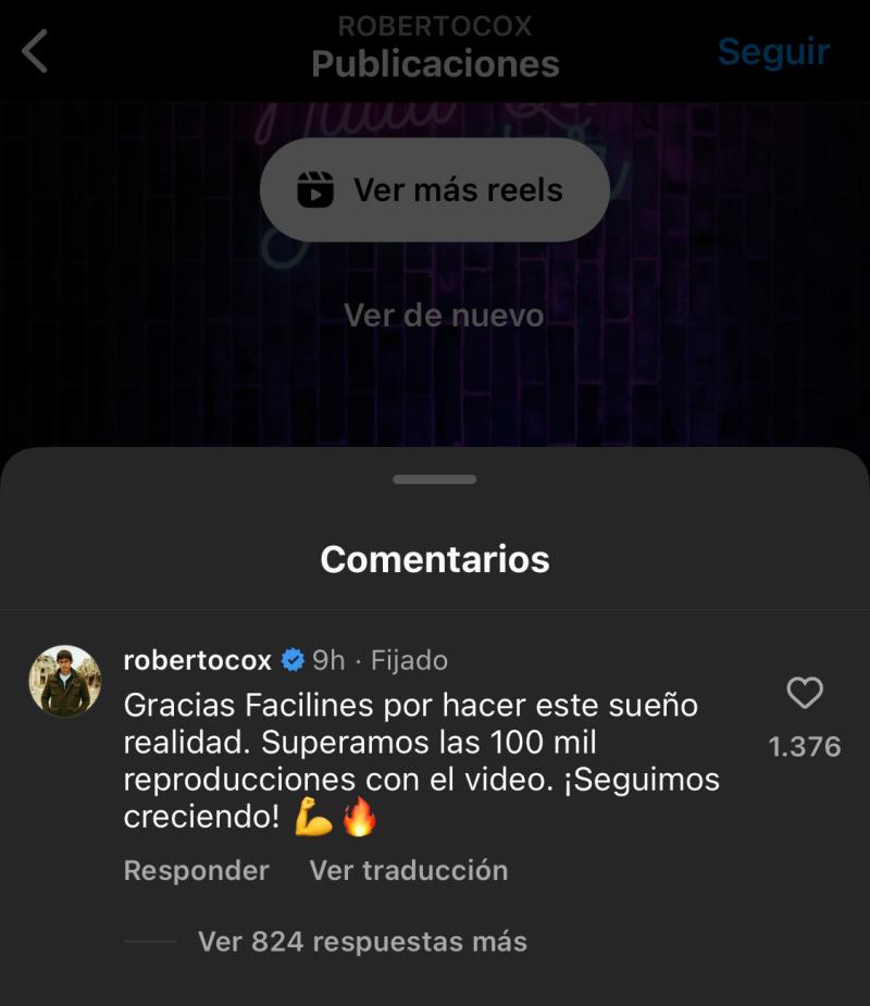 Roberto Cox - Instagram