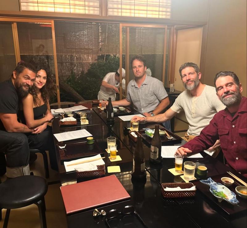 Jason Momoa y Adria Arjona - Instagram