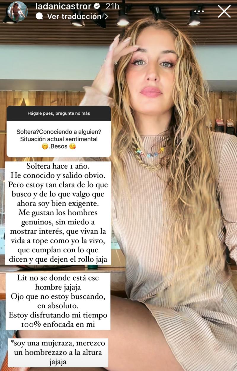 Daniela Castro - Instagram