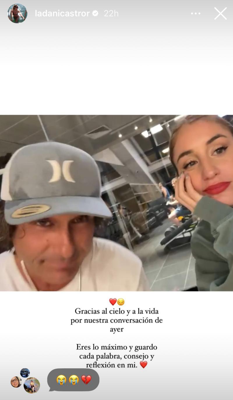 Daniela Castro se despide de Claudio Iturra - Instagram