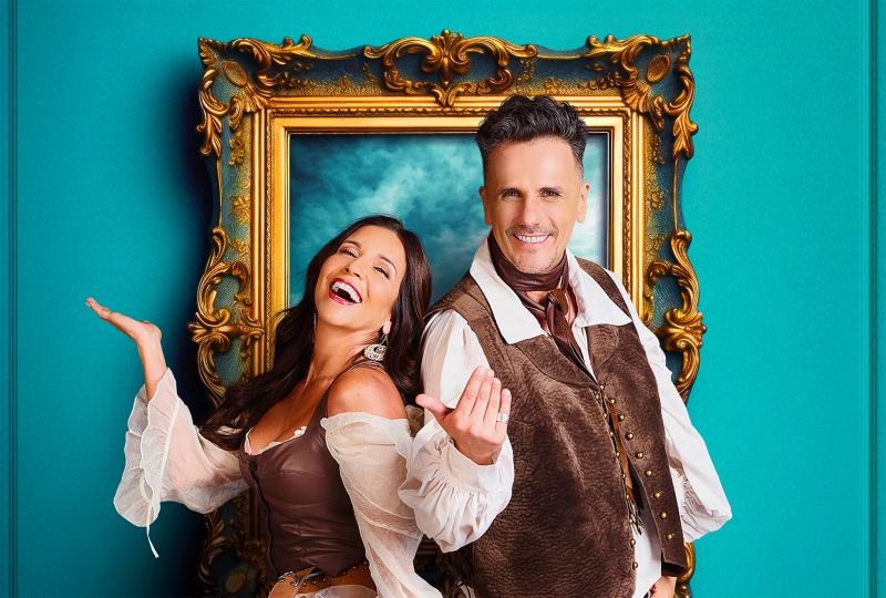 Karla Constant y Sergio Lagos en Ganar o Servir