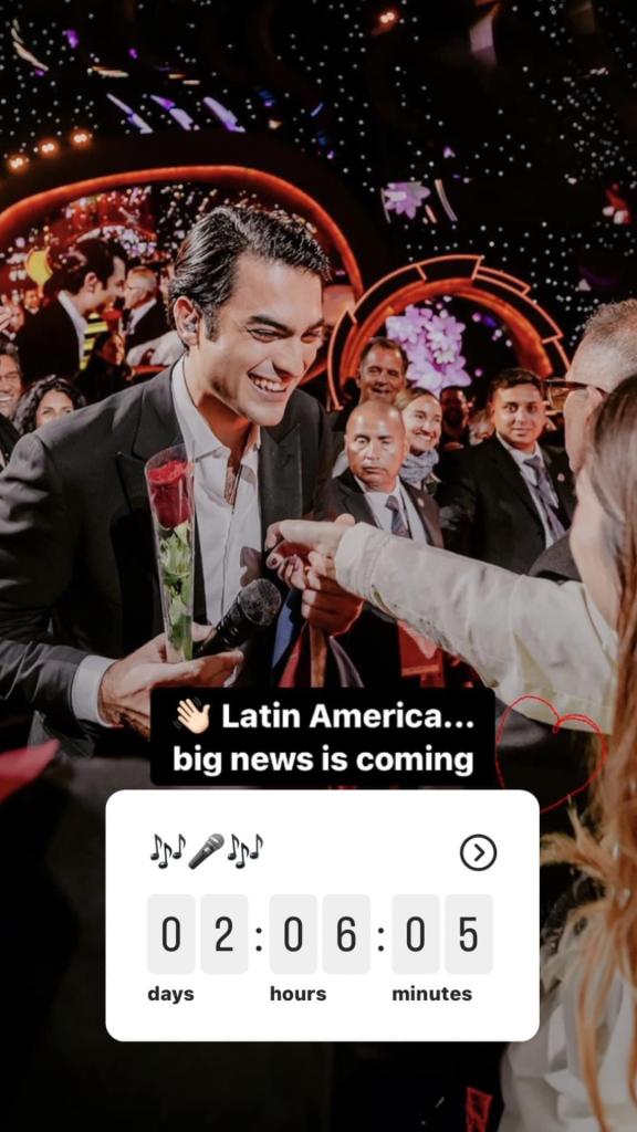 ¿Se viene la gira de Matteo Bocelli en Latinoamérica? - Créditos: Instagram