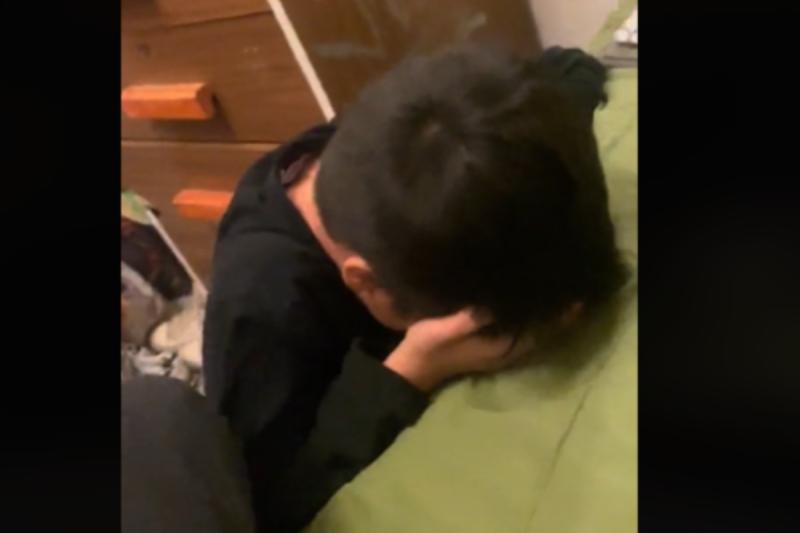 Niño emocionado - Créditos: Captura de TikTok