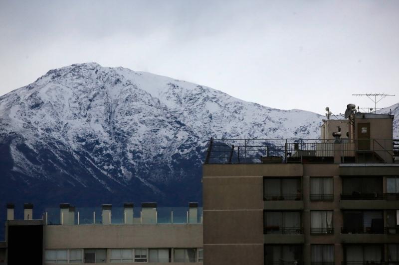 Nieve en Santiago - Créditos: ATON