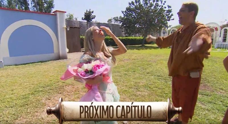 Oriana feliz por el mensaje