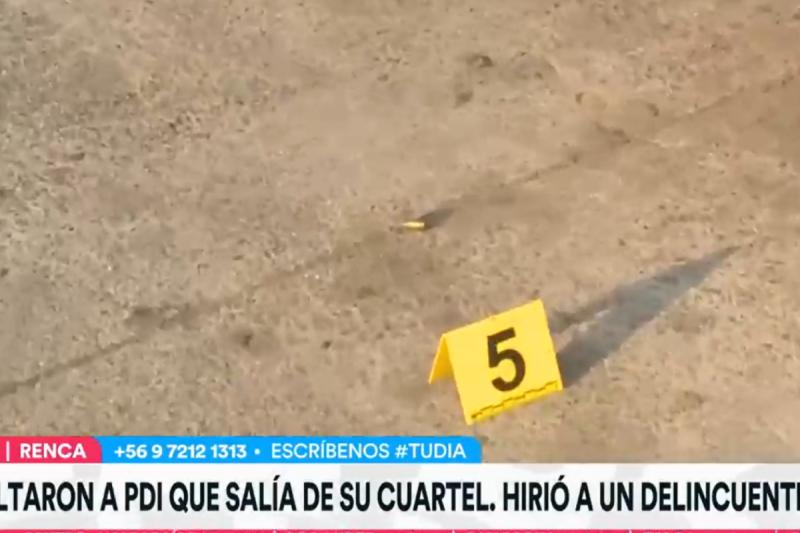 Detective de la PDI repele asalto