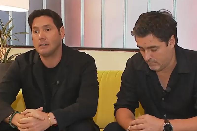 Pancho Saavedra y Jorge Zabaleta