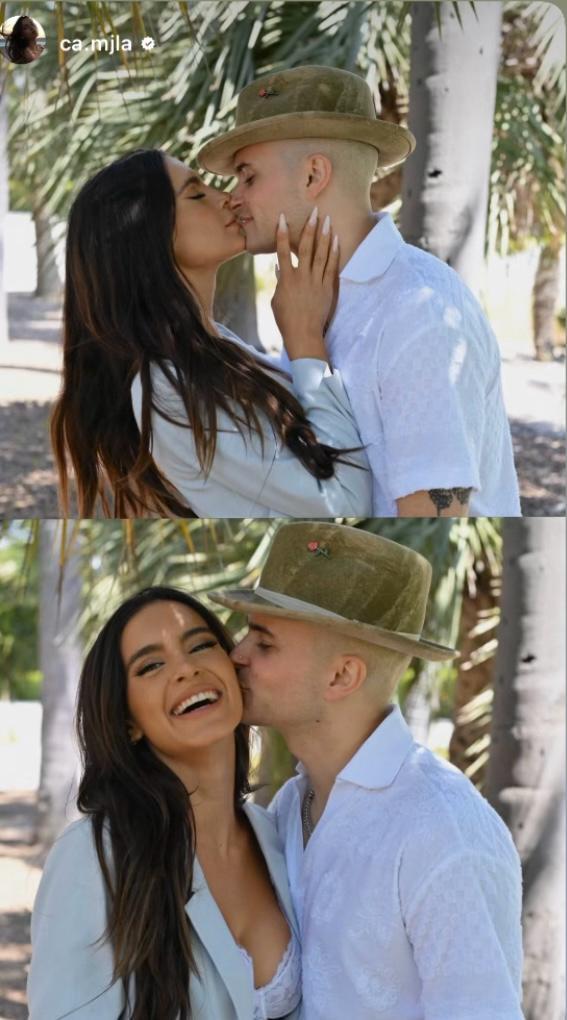 Augusto Schuster y Camila Sepúlveda - Instagram @schusteroficial