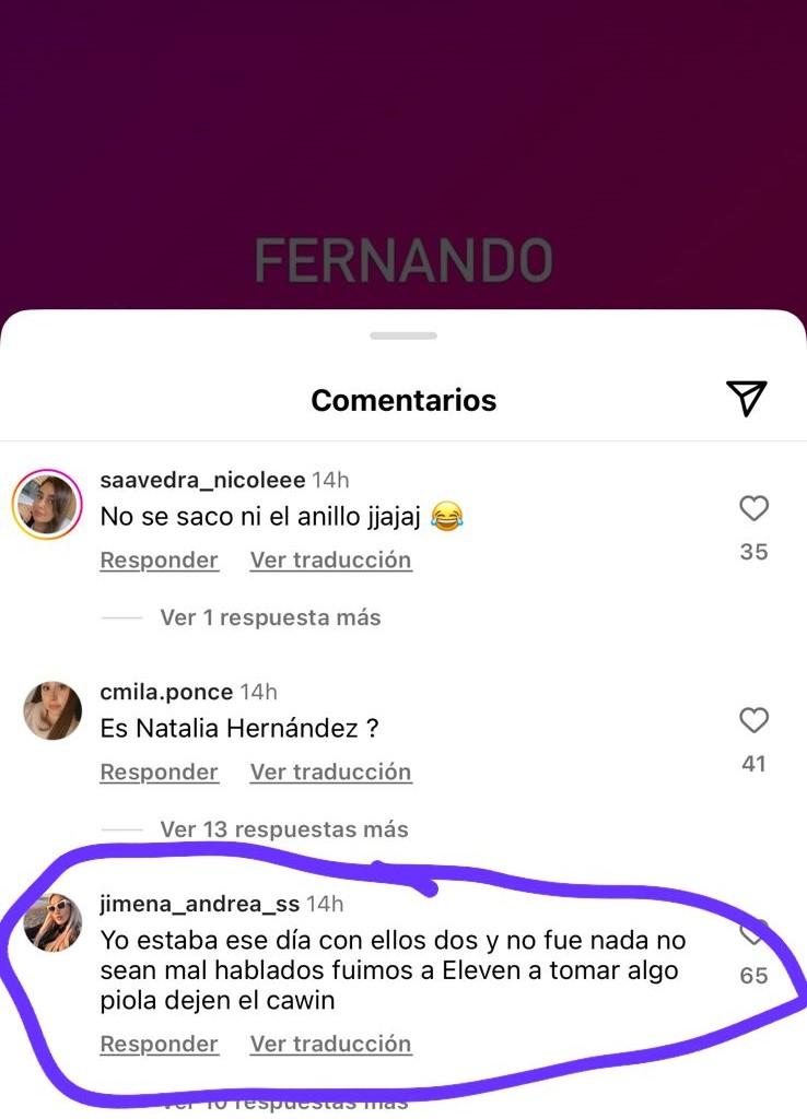 Amiga de Naty Hernández aclara la verdad detrás de la fotografía de Fernando Solabarrieta.