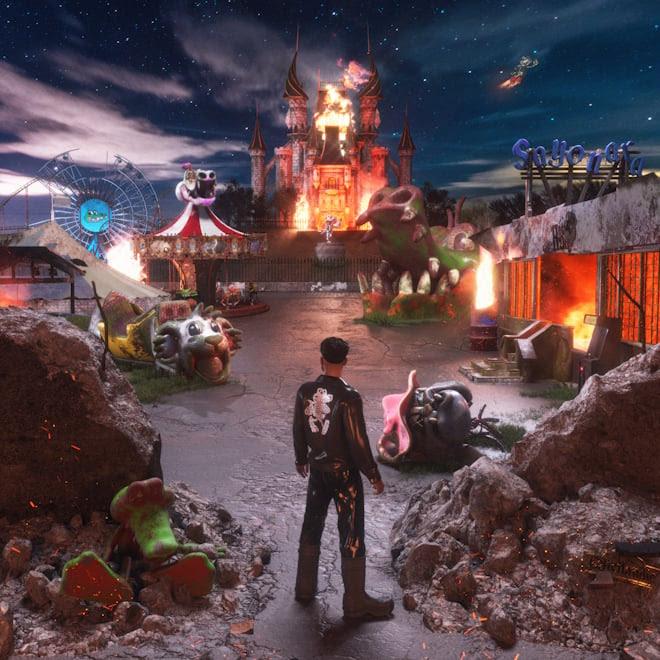 Portada del disco "SAYONARA" de Álvaro Díaz