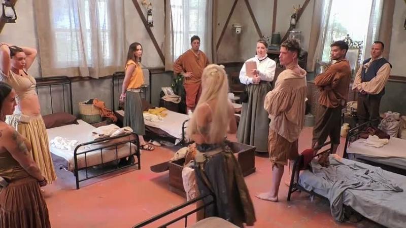 La discusión en el cuarto de los sirvientes