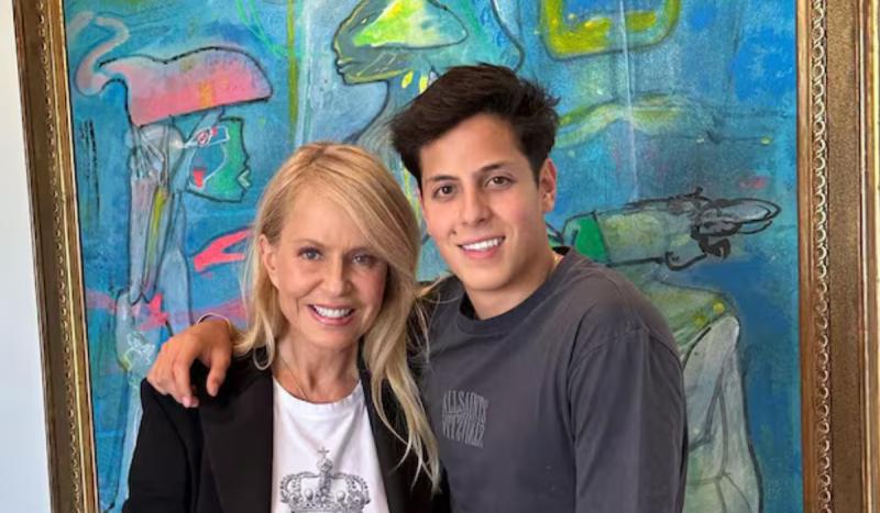 Cecilia Bolocco y Máximo Menem