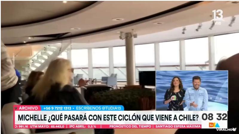 MIchelle Adam y su experiencia extrema en un crucero