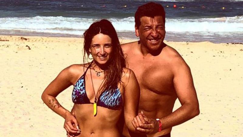 Camila Nash y Julio César Roríguez tuvieron una relación en los años 2018 y 2019.