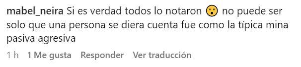 Más comentarios sobre Gala en Instagram