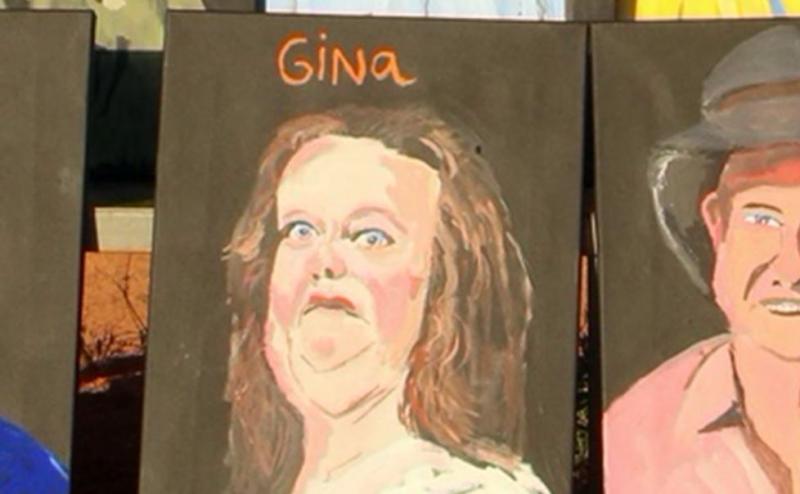 Retrato de la magnate. Créditos: Iwantja Arts