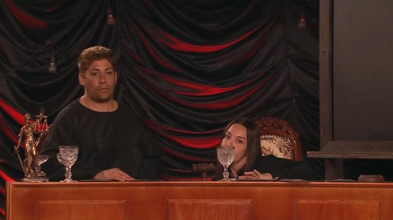 Los jurados se ocultaron entre medio de la pelea en Ganar o Servir