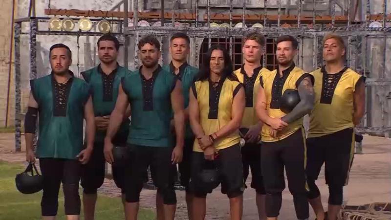 Los competidores antes de la prueba