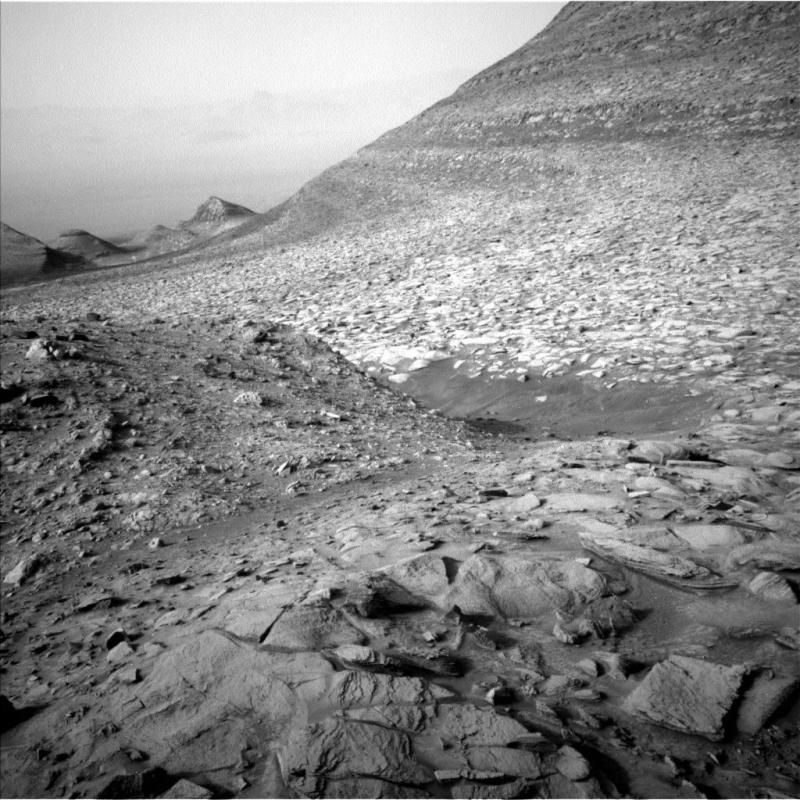 Imagen tomada por el Curiosity de la Nasa