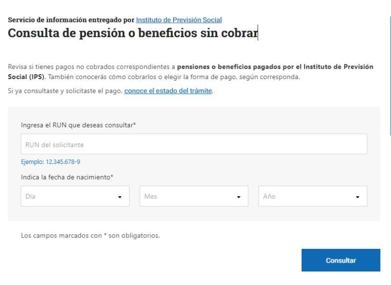 Bonos y pensiones: Revisa si tienes beneficios sin cobrar. Créditos: Chile Atiende.