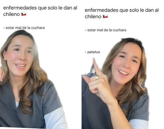 Influencer reveló las enfermedades que sólo la padecen los chilenos