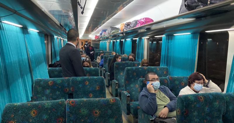 Tren Santiago a Temuco