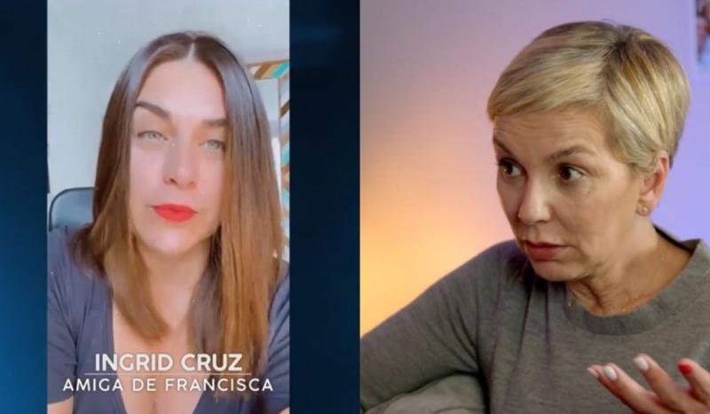 Ingrid Cruz y Fran García-Huidobro en 'De tú a tú'