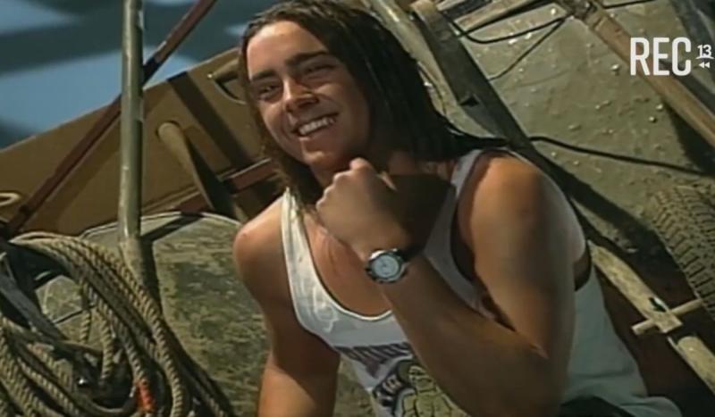 Arturo Longton a los 18 años en 'Venga Conmigo' 1997