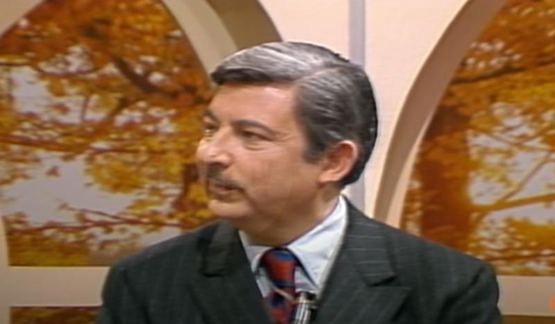 Sergio Silva el padre de la actriz Esperanza Silva en Noche de Gigantes, 1979