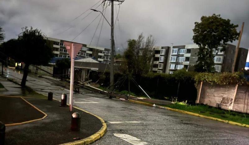 Tornado en Penco | Twitter