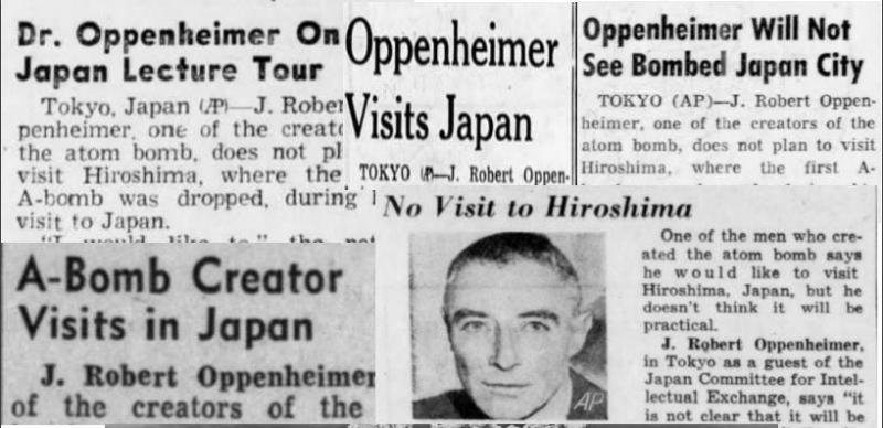 Medio japonés revela vídeo en el que Oppenheimer se disculpa con víctimas de la bomba atómica