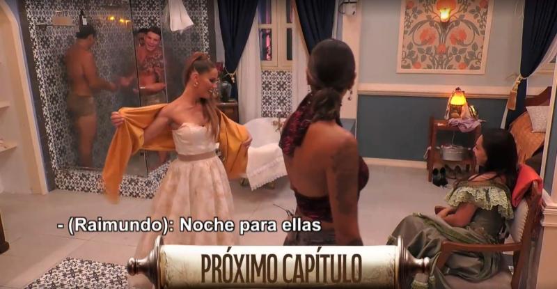 Pangal, Rai y Austin tienen ducha sexy en Ganar o Servir